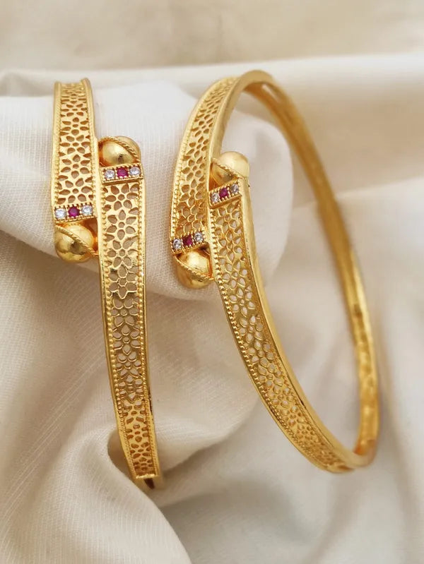 Beautiful  Designer Bangle With Pack Of 2